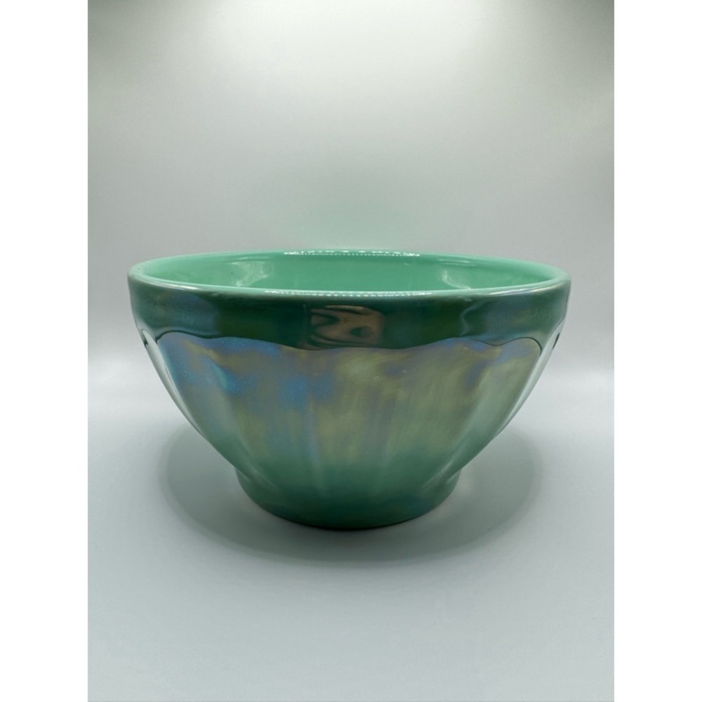 NEW ANTHROPOLOGIE Turquoise Luster Pasta Bowl